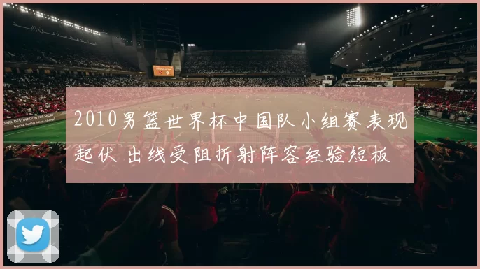 2010男篮世界杯中国队小组赛表现起伏 出线受阻折射阵容经验短板